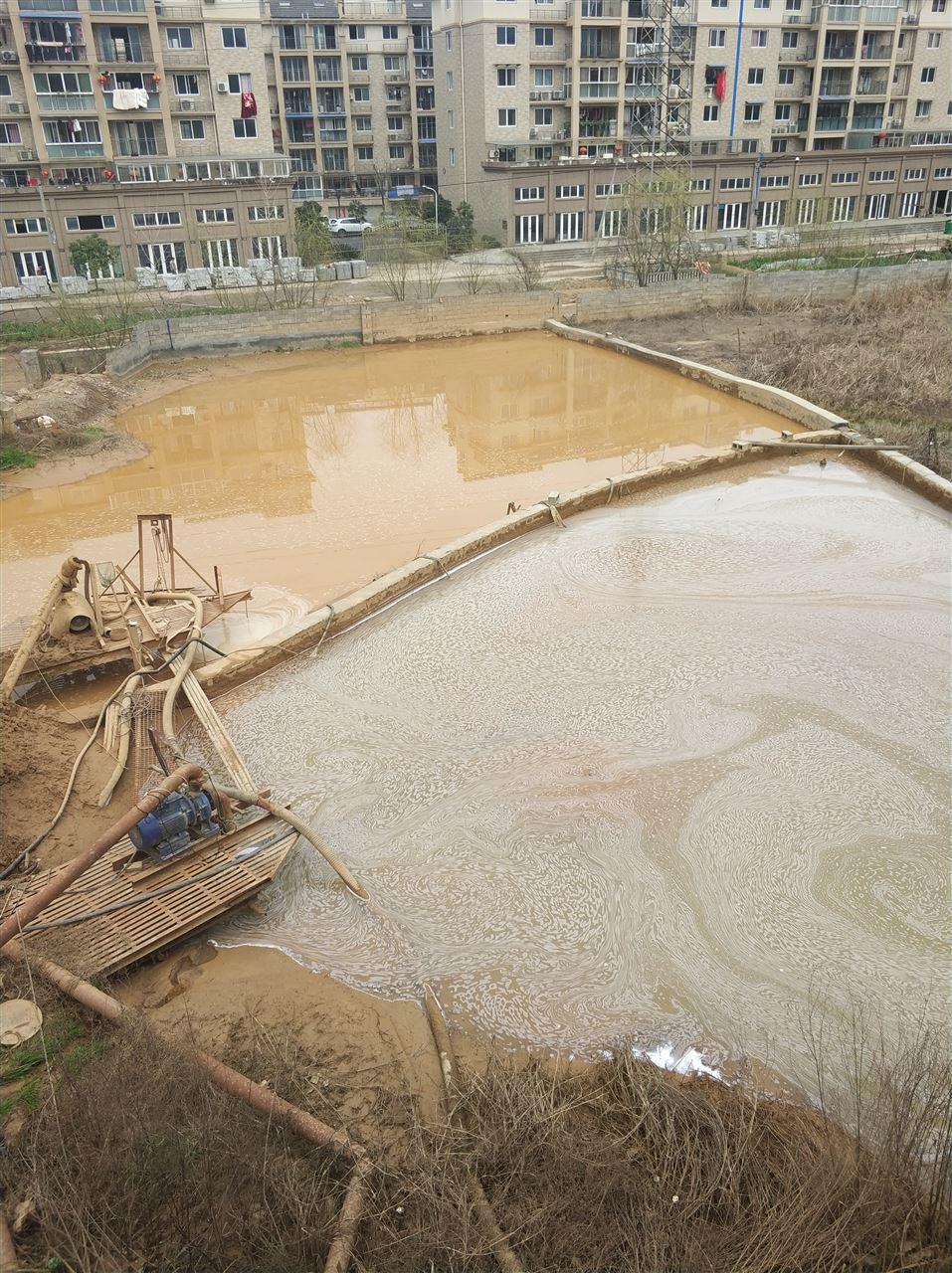 周口沉淀池淤泥清理-厂区废水池淤泥清淤