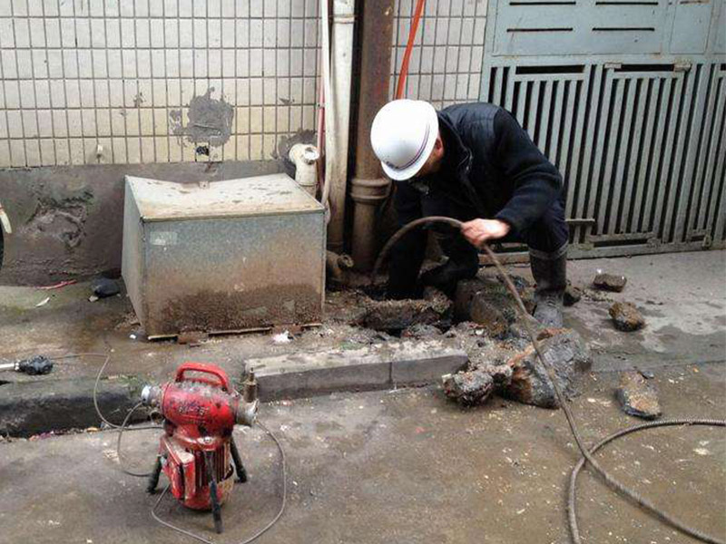 周口疏通下水道-洗菜池疏通